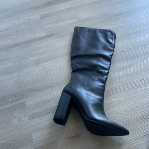 Justfab block heel boot 7.5 - Picture 6 of 9